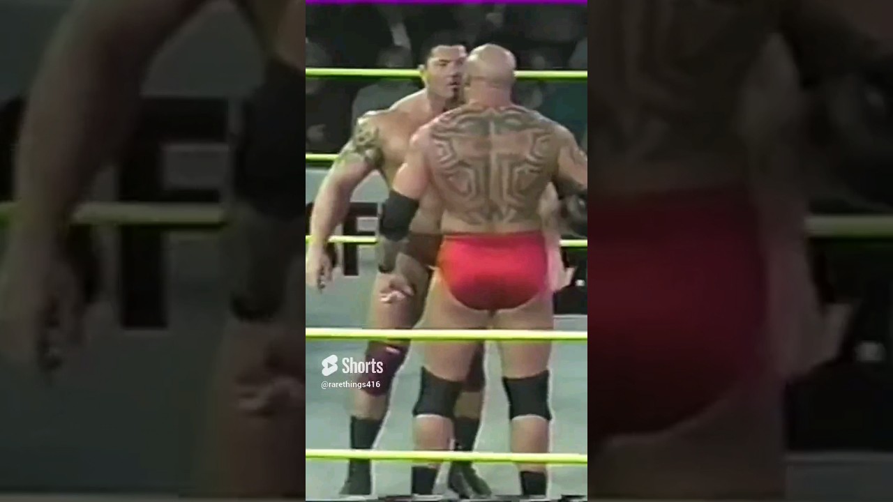 Batista (Drax)  Totally destroy Tyson Tomko .