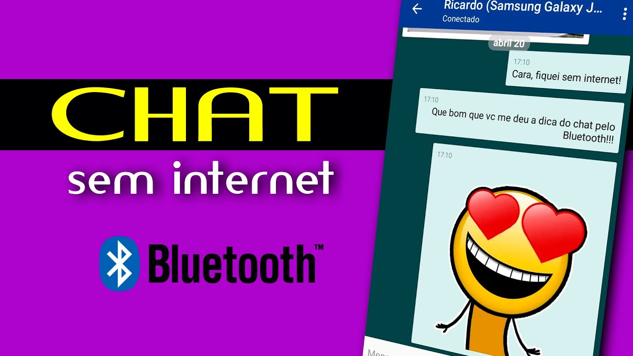 CHAT BLUETOOTH SEM INTERNET