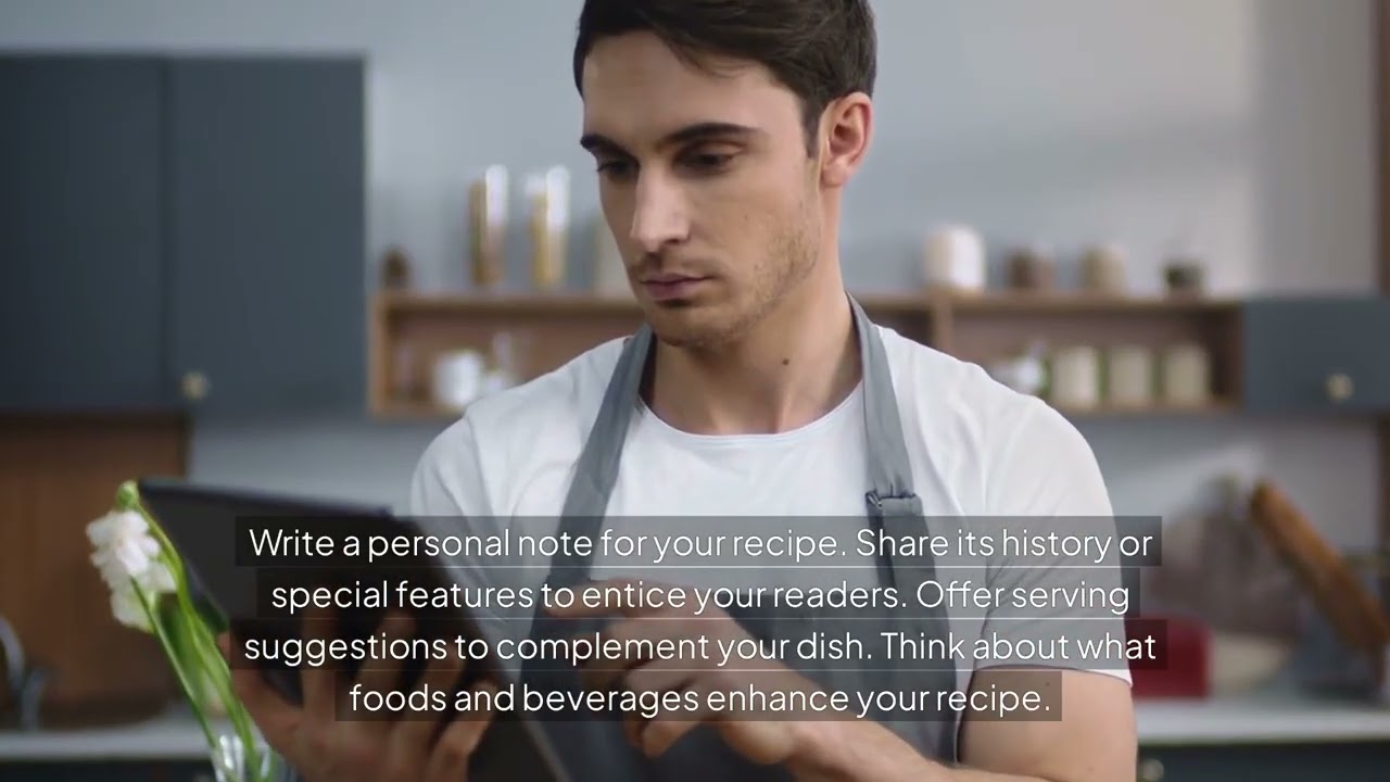 10 Tips for Writing Your Own Recipes