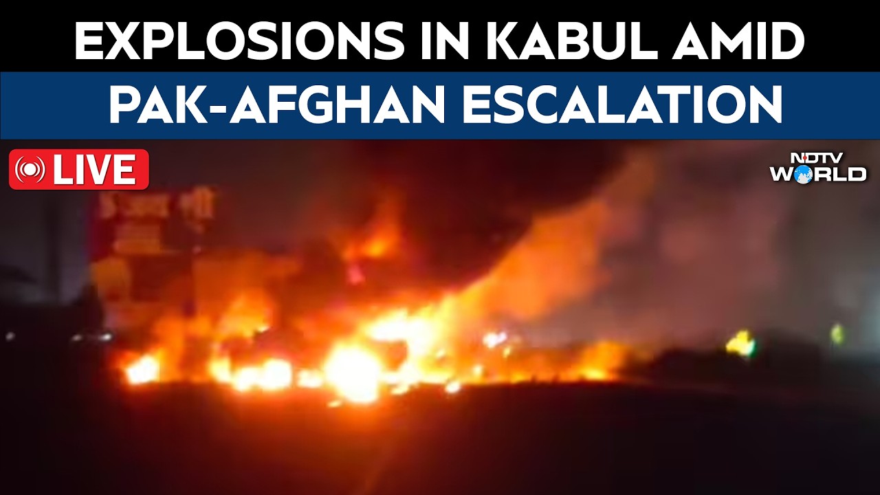 Pakistan Attacks Afghanistan LIVE | Kabul Skyline LIVE | Latest Visuals From Kabul LIVE