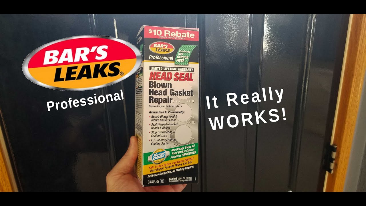 Bar's Leak Professional Head Seal Blown Head Gasket Repair