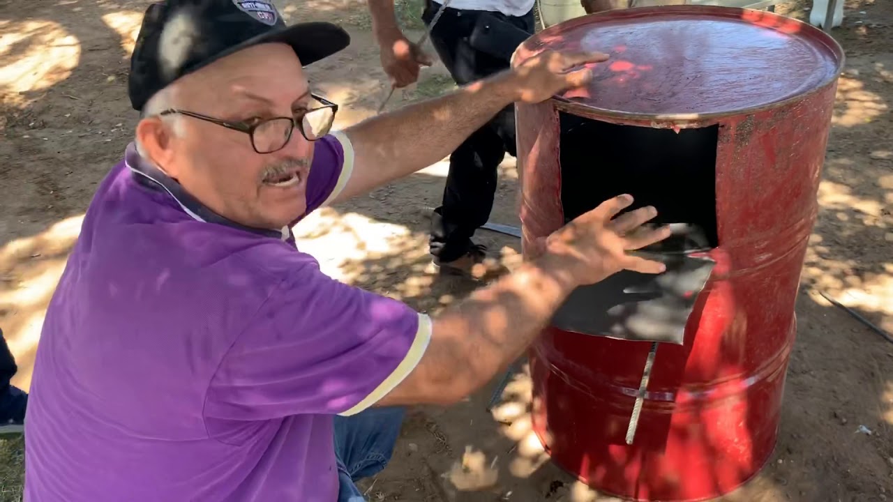 Como hacer un hornillo de leña fácil y practico