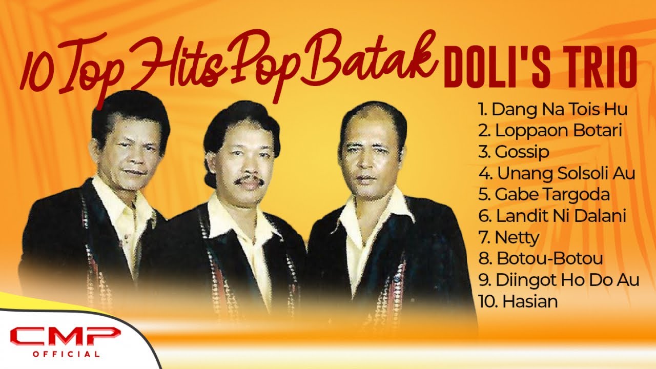 Full Album 10 Top Hits Pop Batak DOLI'S TRIO - Dang Na Tois Hu, Hasian