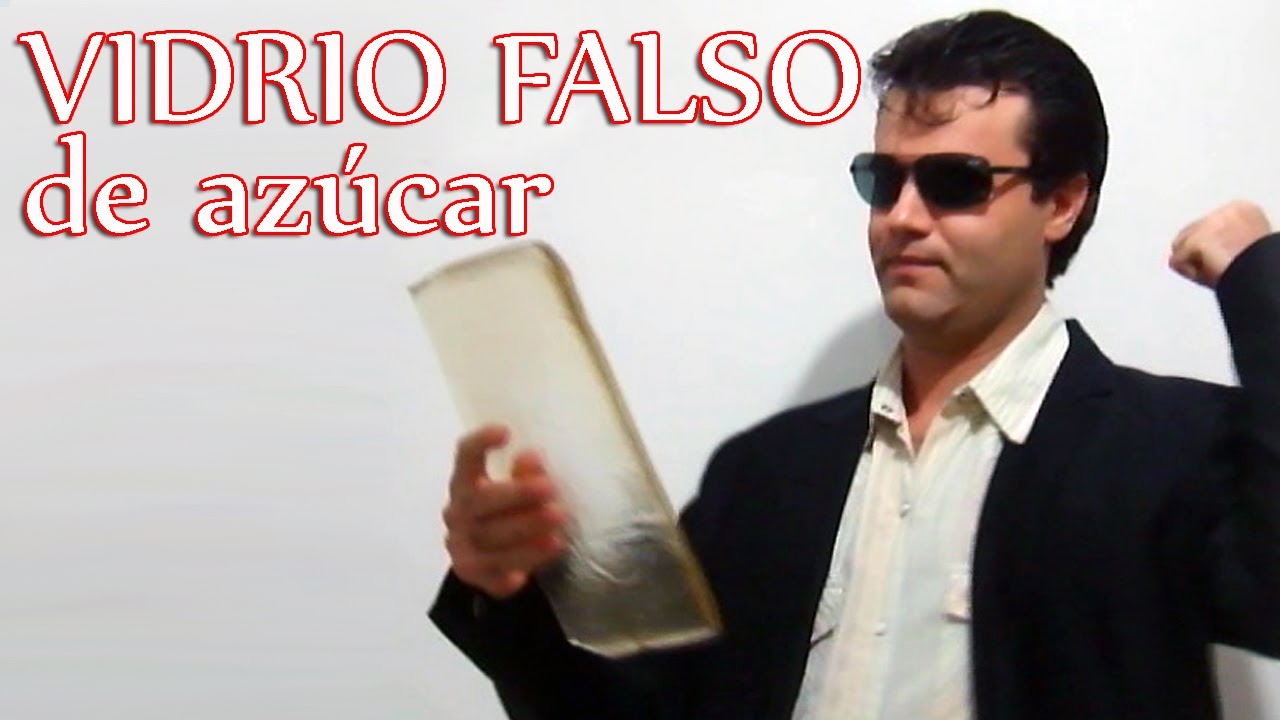 Como hacer un vidrio falso de azúcar│ Experimento Fácil