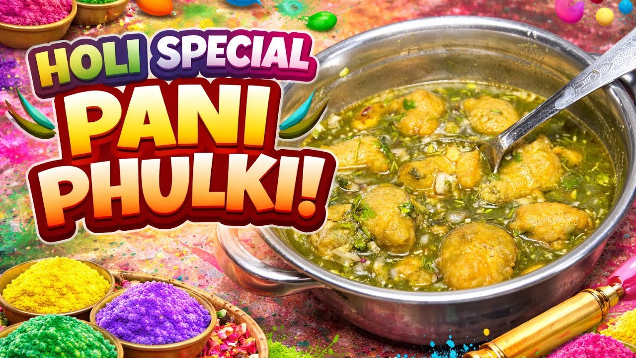 Instant Pani Phulki Recipe | Chatpata & Mazedaar 😋 | @pahadansnehakazaika 