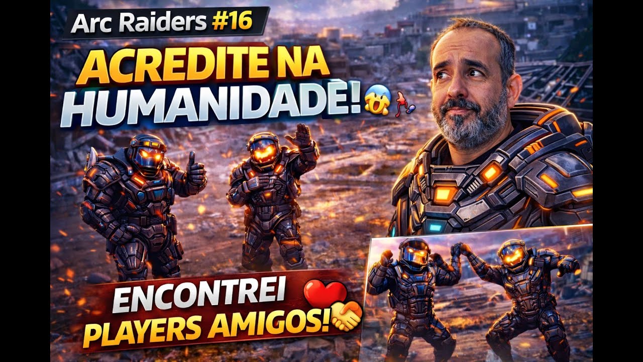 Arc Raiders #16 – Fui SOLO no PVE e ainda ACREDITEI NA HUMANIDADE