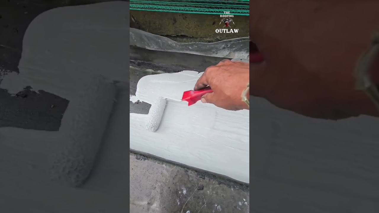 КАК ПОКРЫТЬ СВИНЦОВЫЙ ЖЕЛОБ ЛАВОЙ 20