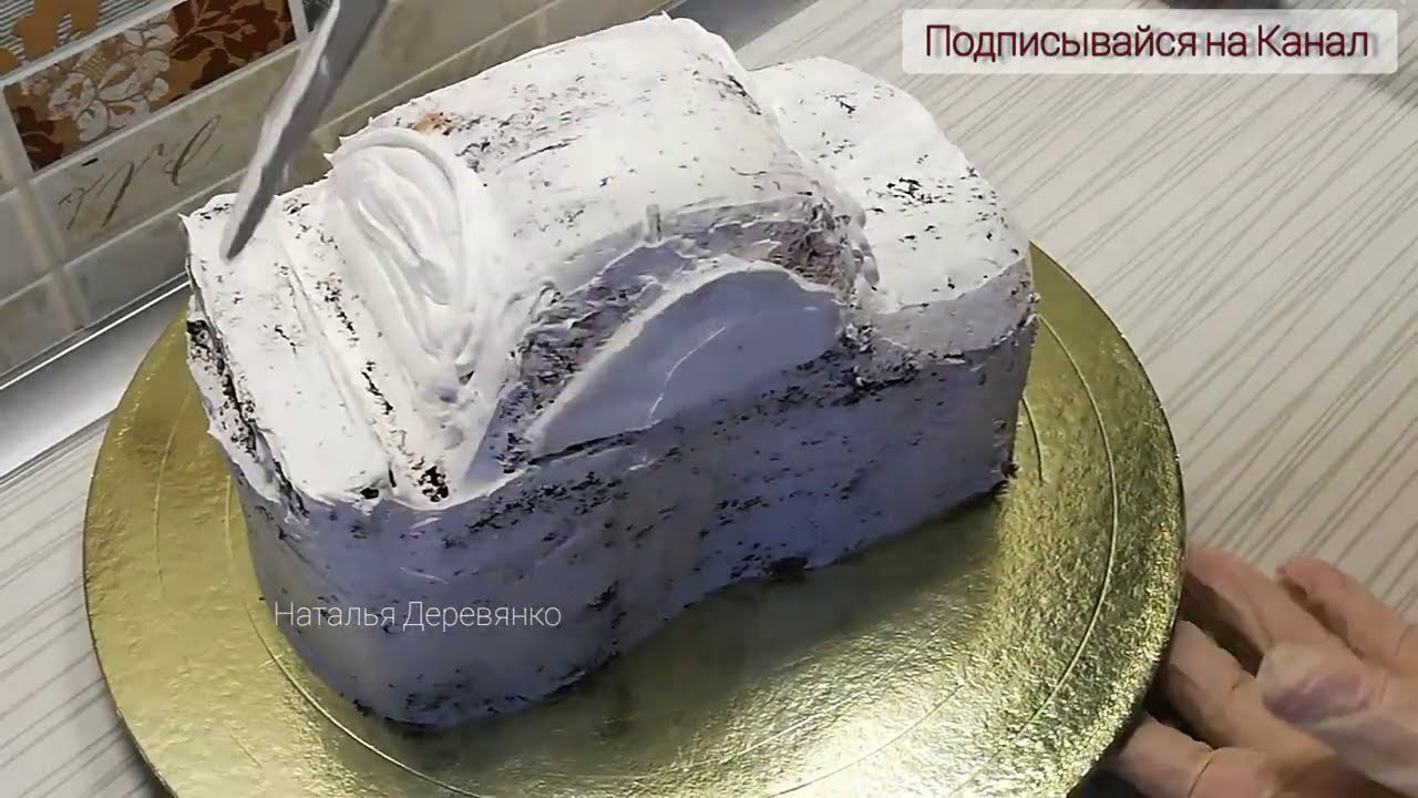 Одной  Насадкой Оформила Детский Торт Машинка Молния Маквин