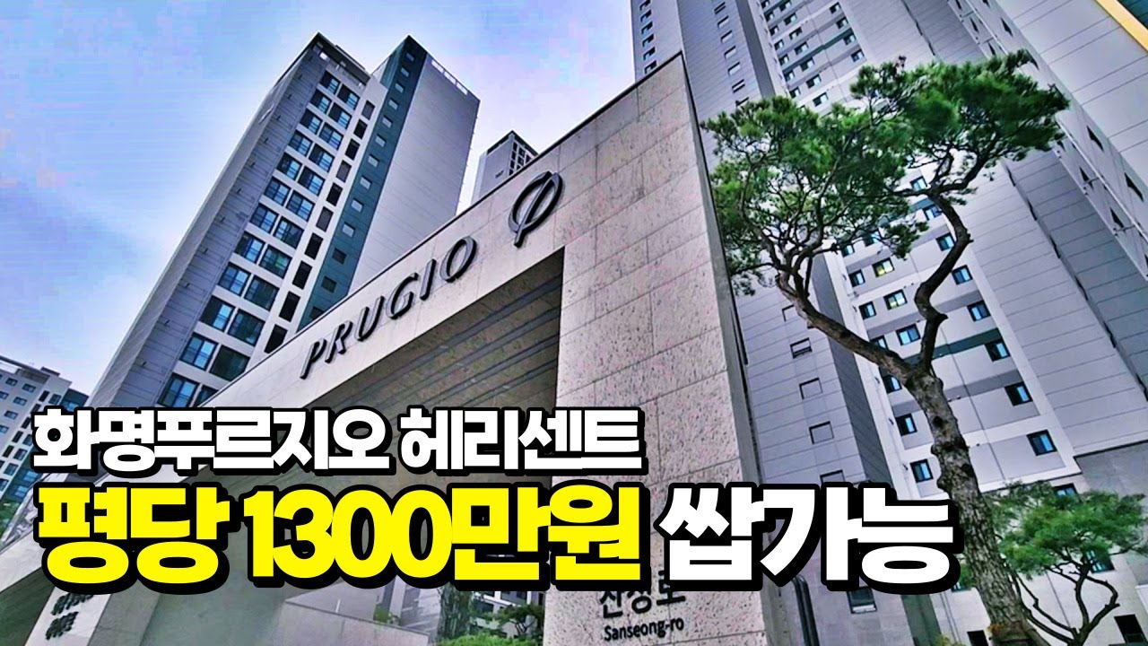 화명푸르지오헤리센트 _ 평당 1300만원에 푸르지오 신축아파트를 가질수 있는 곳 ( 신혼부부 1,2인가구 강력추천)
