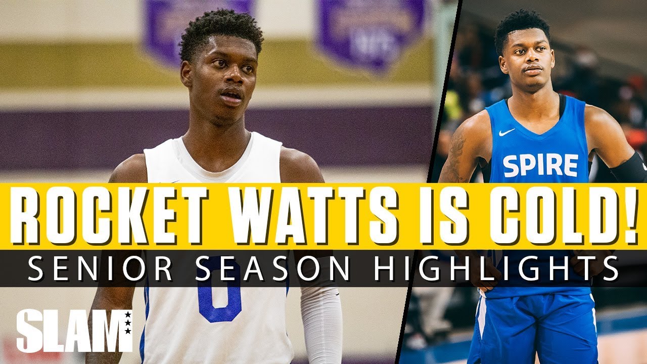 Rocket Watts is COLD! 😱 Senior Season Highlights!