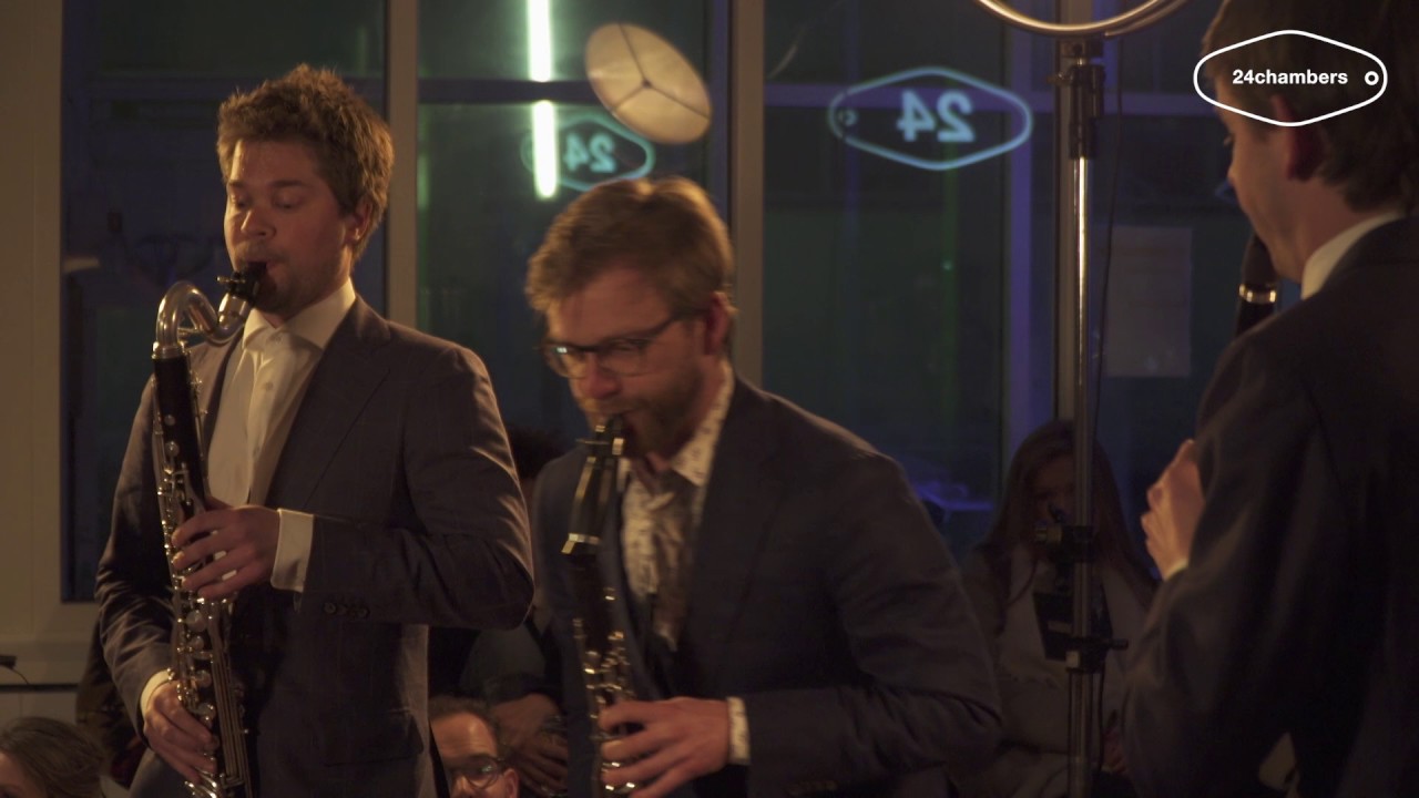 24chambers | Mahler Symphony No.1 | Funeral March | New Amsterdam Clarinet Quartet