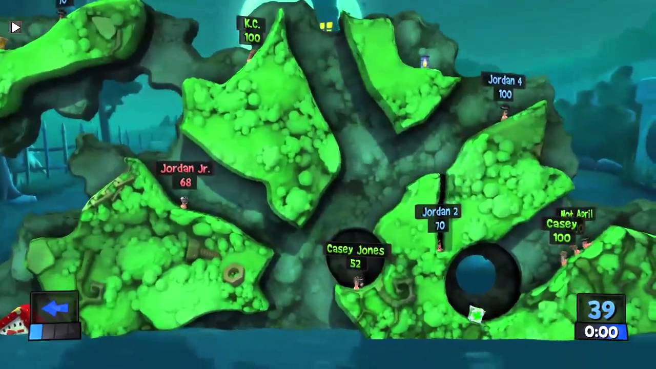 Worms Revolution Live Stream - Game 1