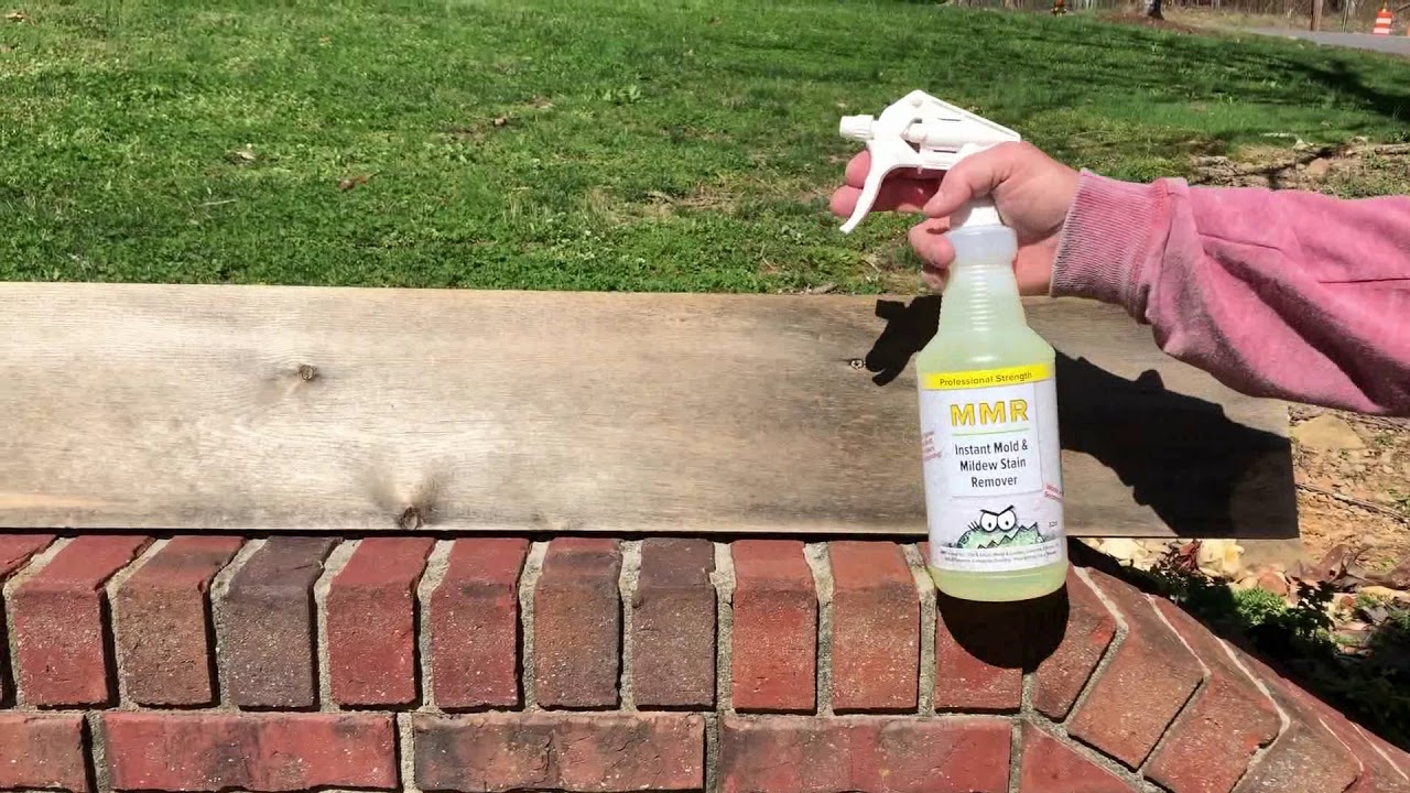 MMR Mold Stain Remover Short Demonstration
