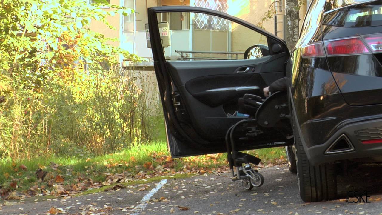 Kalteva pysäköintipaikka
