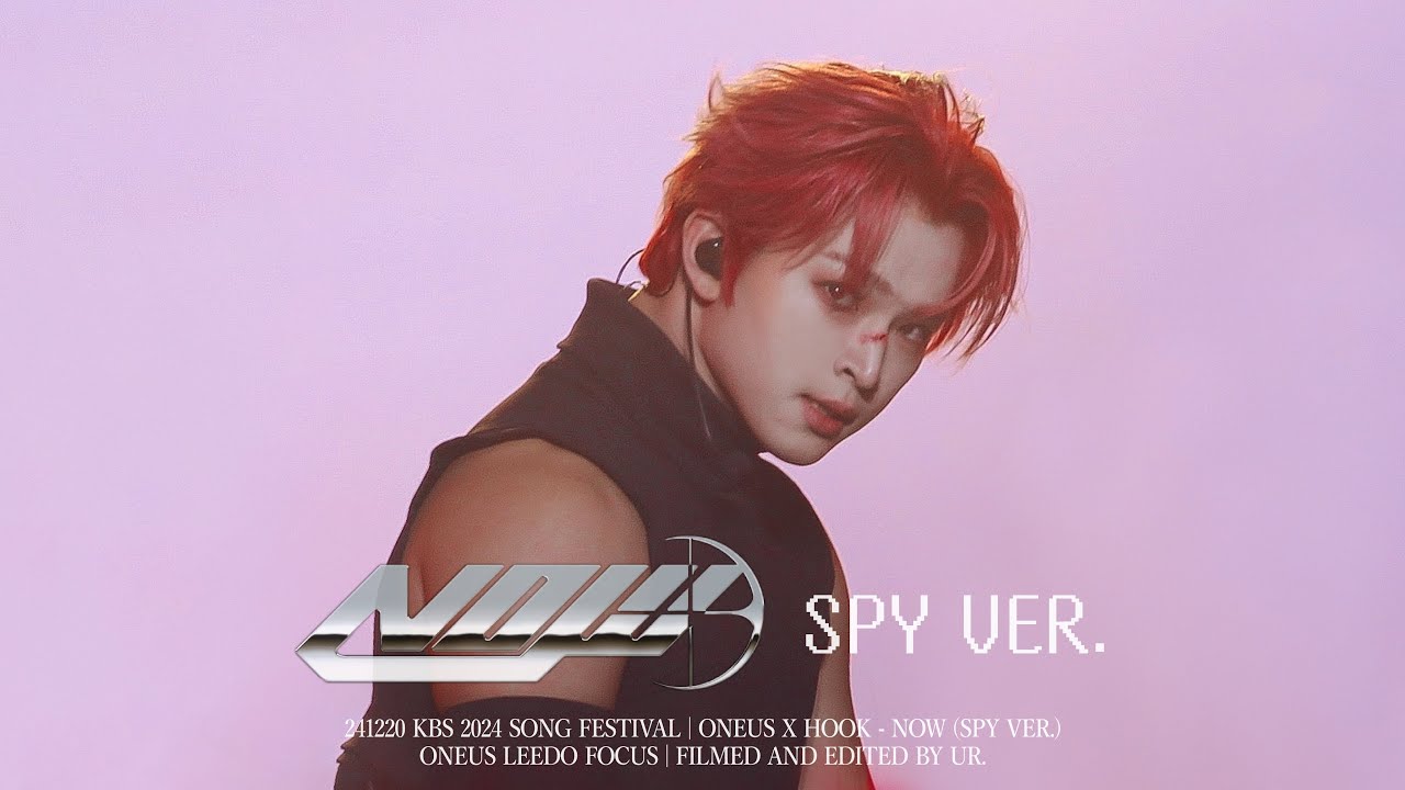 241220 원어스 (ONEUS) X 훅 (HOOK) - 'NOW (Spy ver.)' 이도 직캠｜2024 KBS 가요대축제 글로벌 페스티벌｜ONEUS LEEDO FOCUS