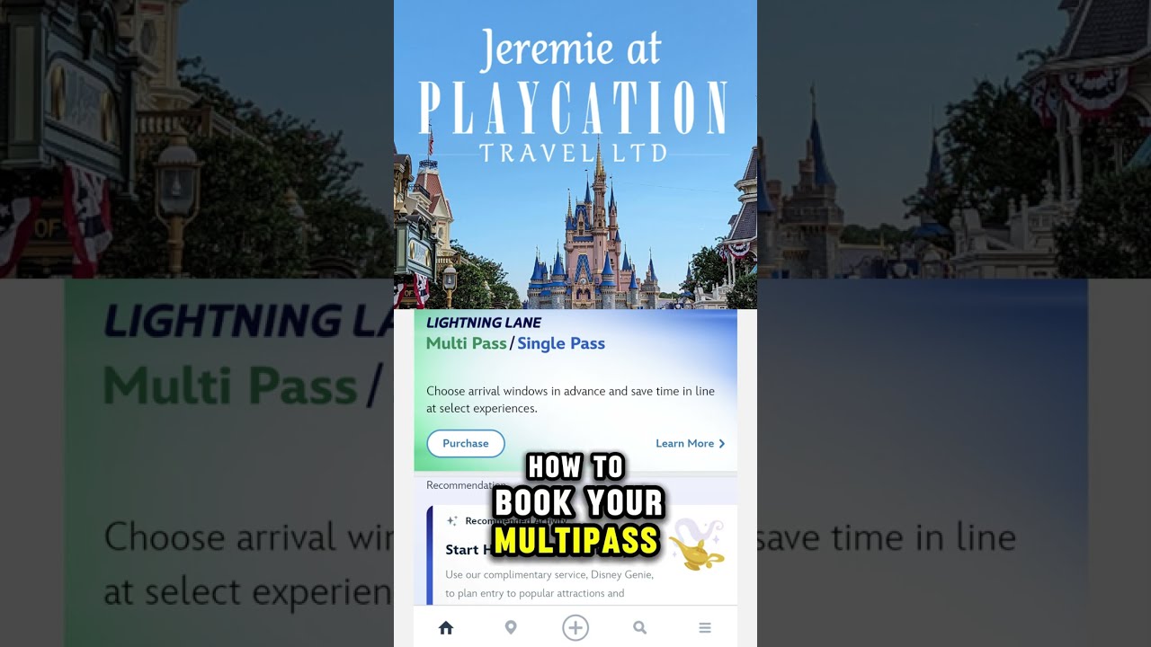 How to Book Disney World Lightning Lane MultiPass & Single Pass | Step-by-Step App Tutorial