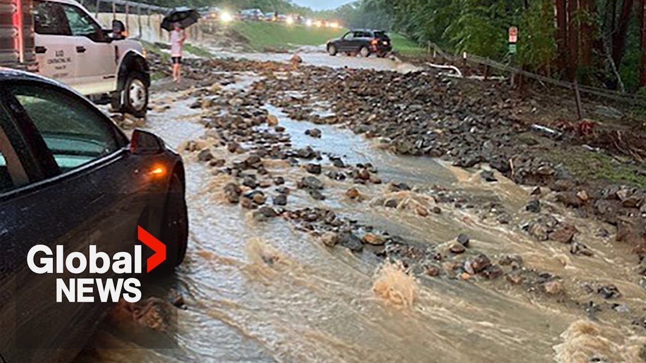 New York downpour: Heavy rains bring catastrophic flooding in US Northeast