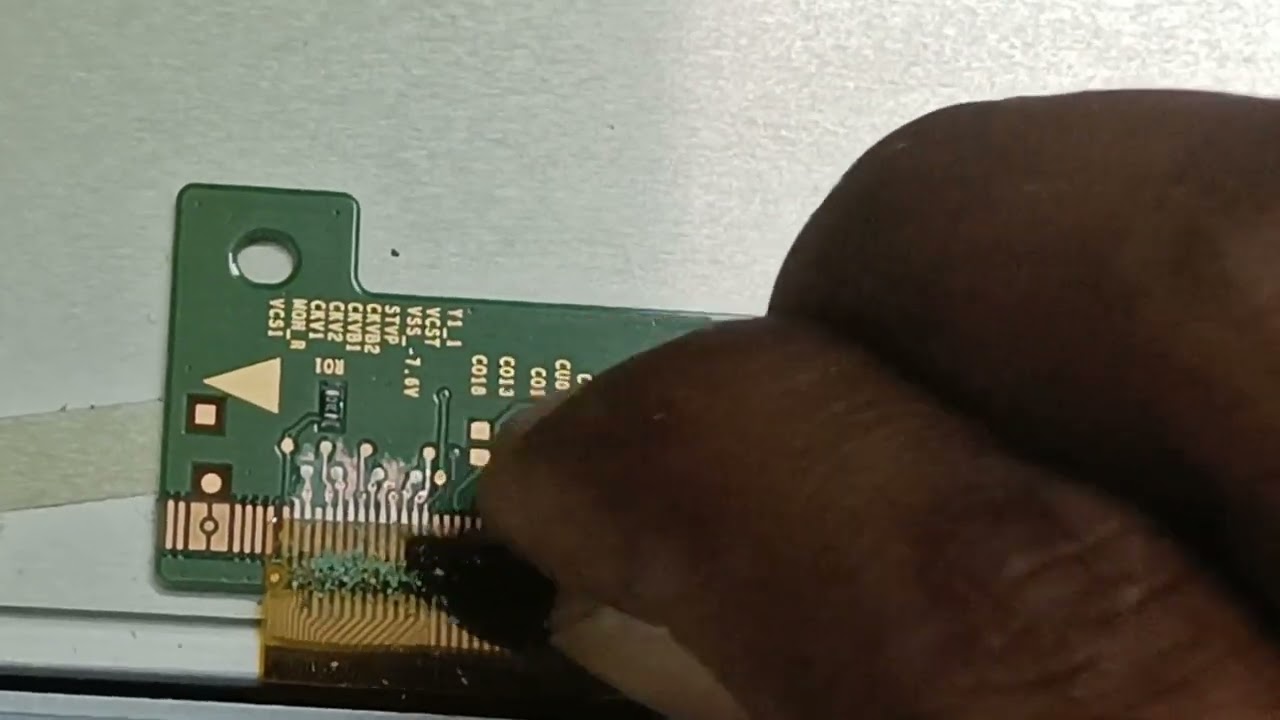 Samsung led tv#model -ua23h4003#blank display problem #repair easily.