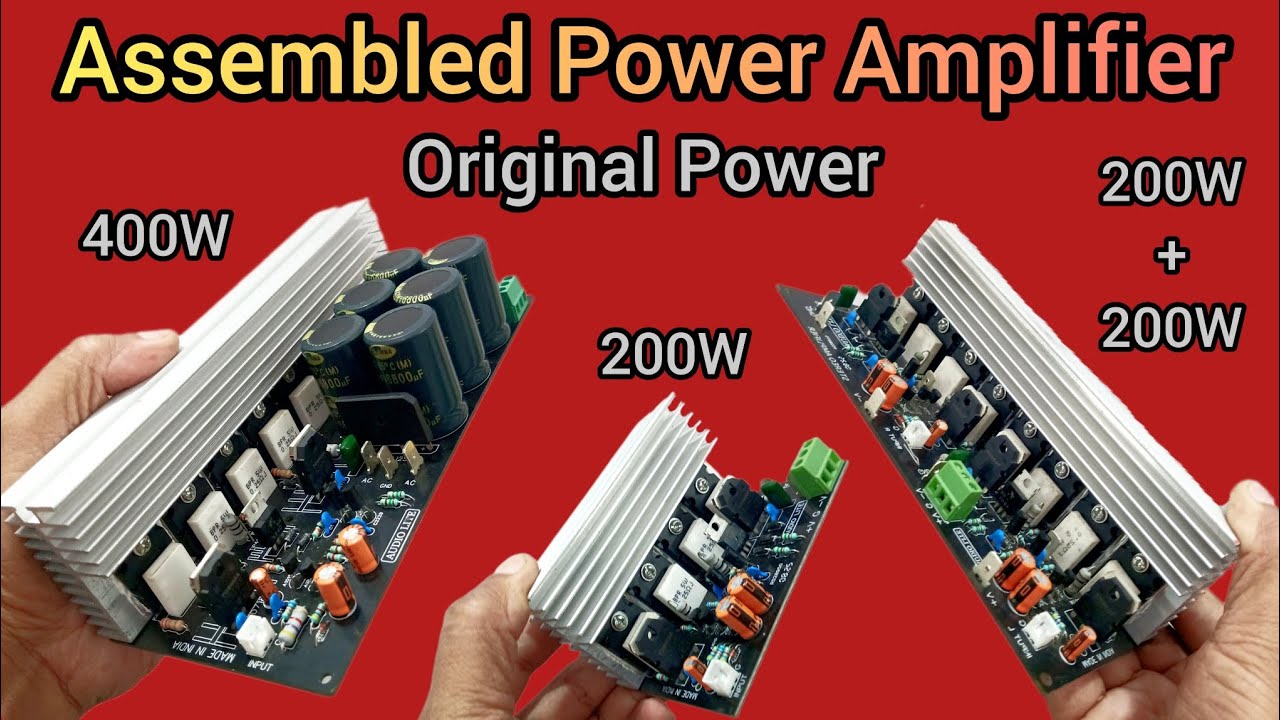 How to Assemble an Amplifier Audio Board (DIY)
