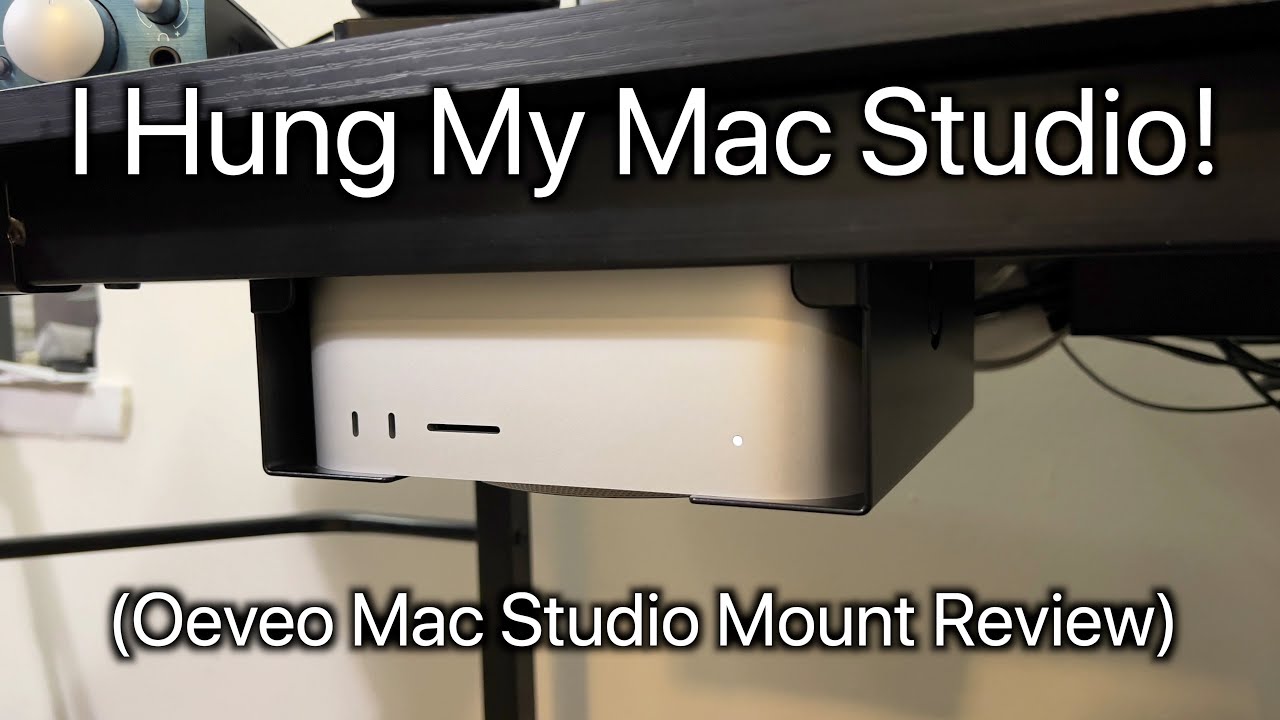Я повесил свою Mac Studio (обзор крепления Oeveo Mac Studio)