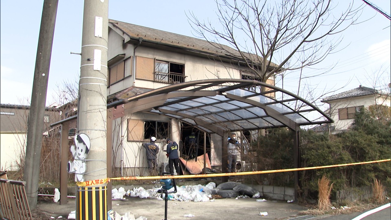 東近江市の住宅全焼　１人死亡