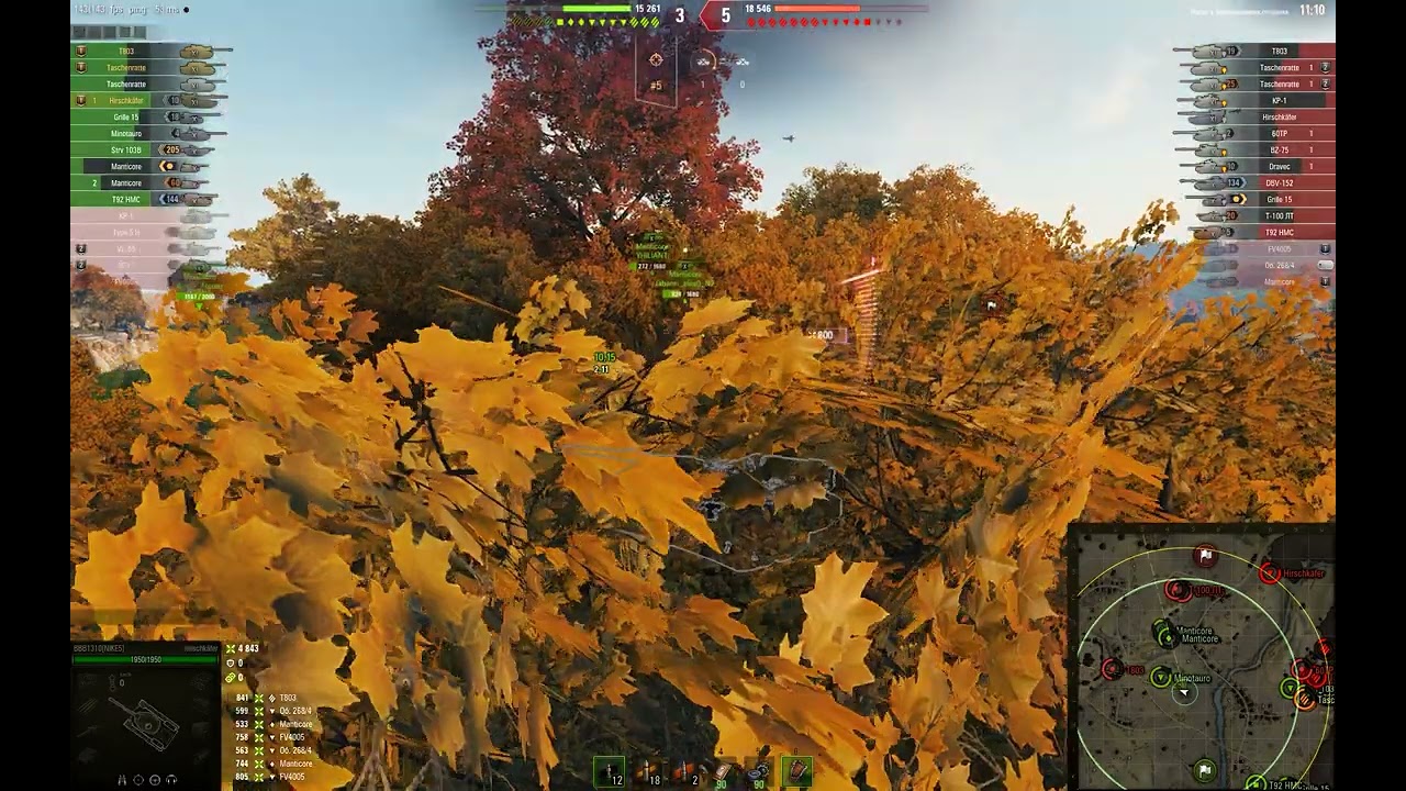 9k damage Hirschkäfer replay