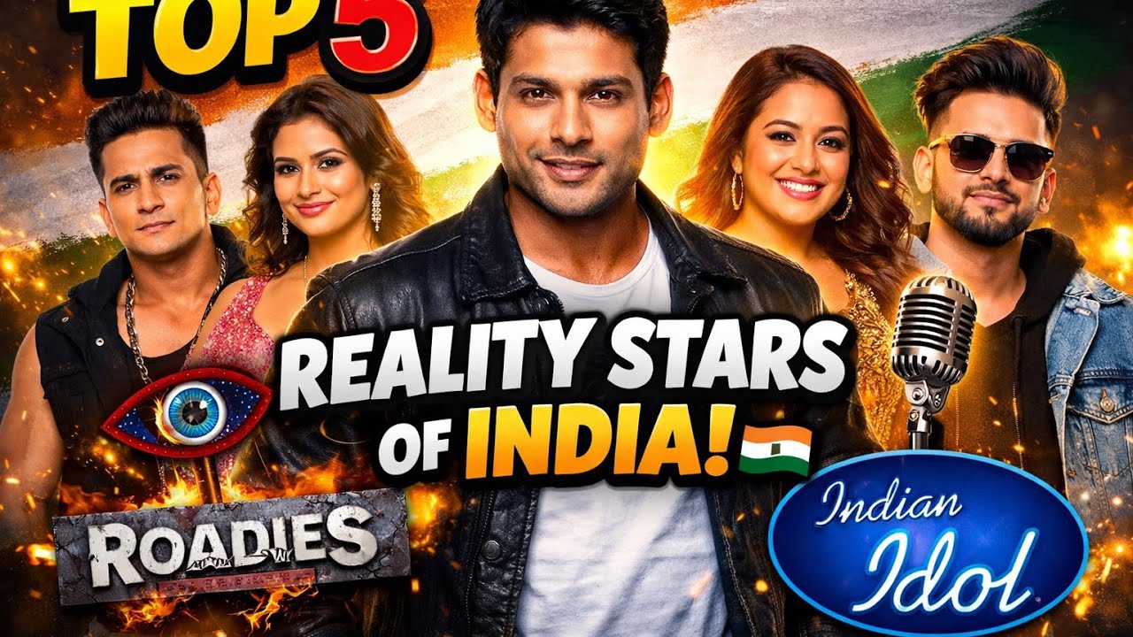 Top 5 Greatest Reality Show Stars in India 🇮🇳 | Legends of Indian Reality TV