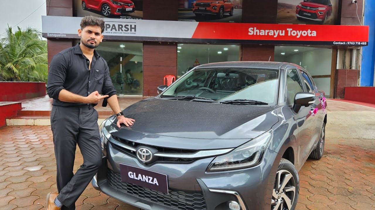 All New Toyota Glanza Top Model automatic Detailed Review 