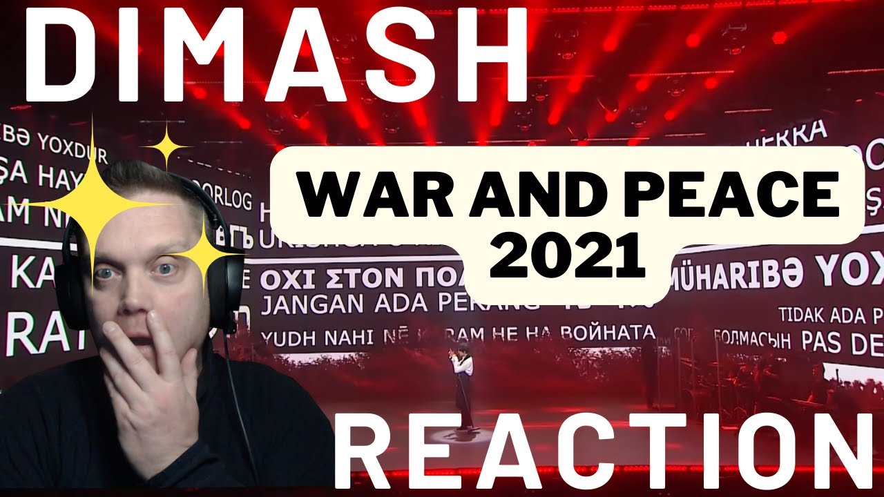 Recky reacts to: Dimash - War and Peace 2021 (Digital show)