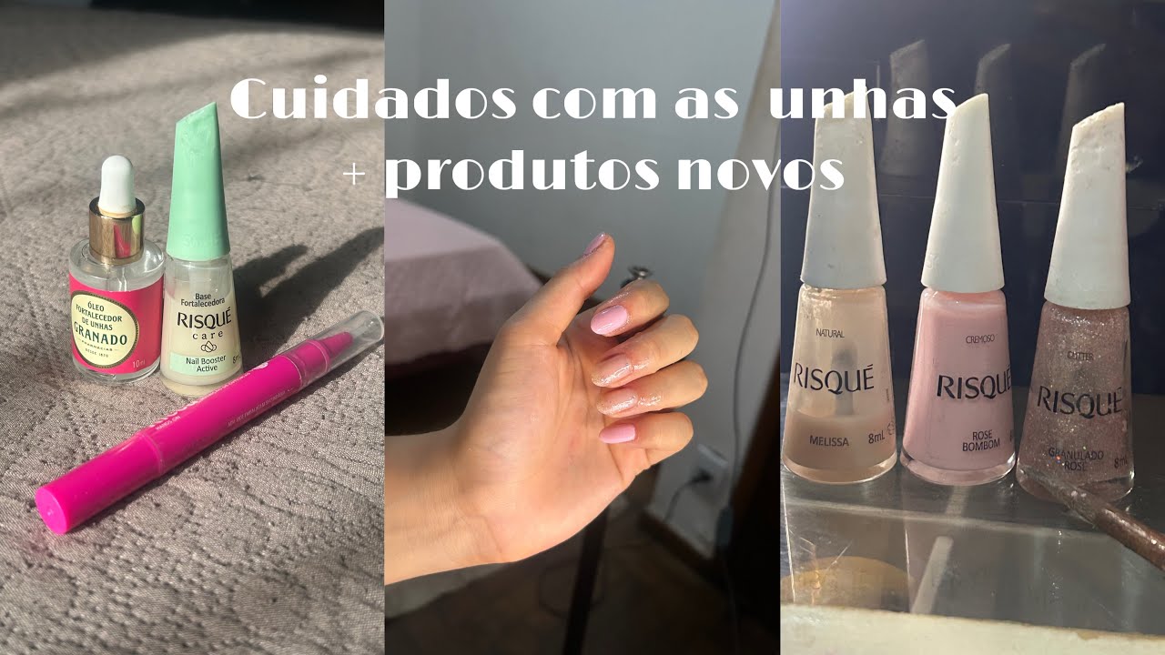 Cuidado com as unhas +produtos novos 