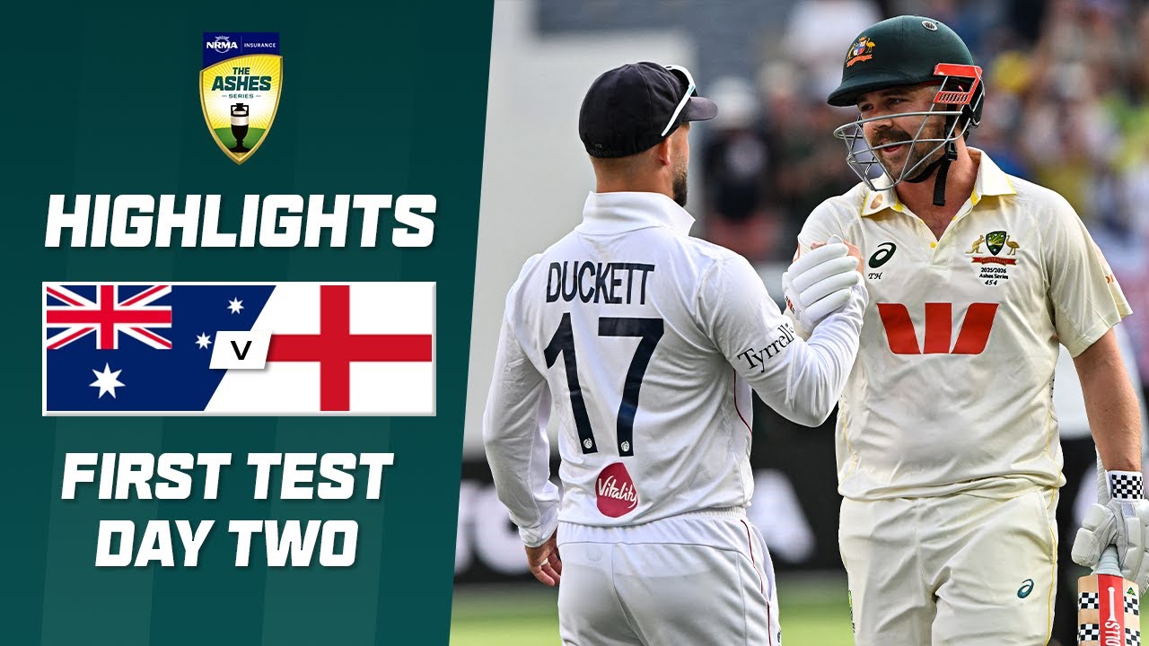 Australia v England 2025-26 | First Ashes Test | Day Two
