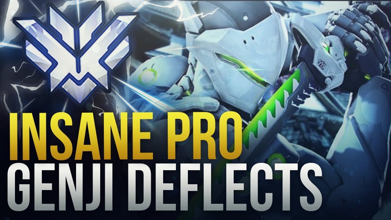 INSANE PRO GENJI DEFLECTS - Overwatch Montage