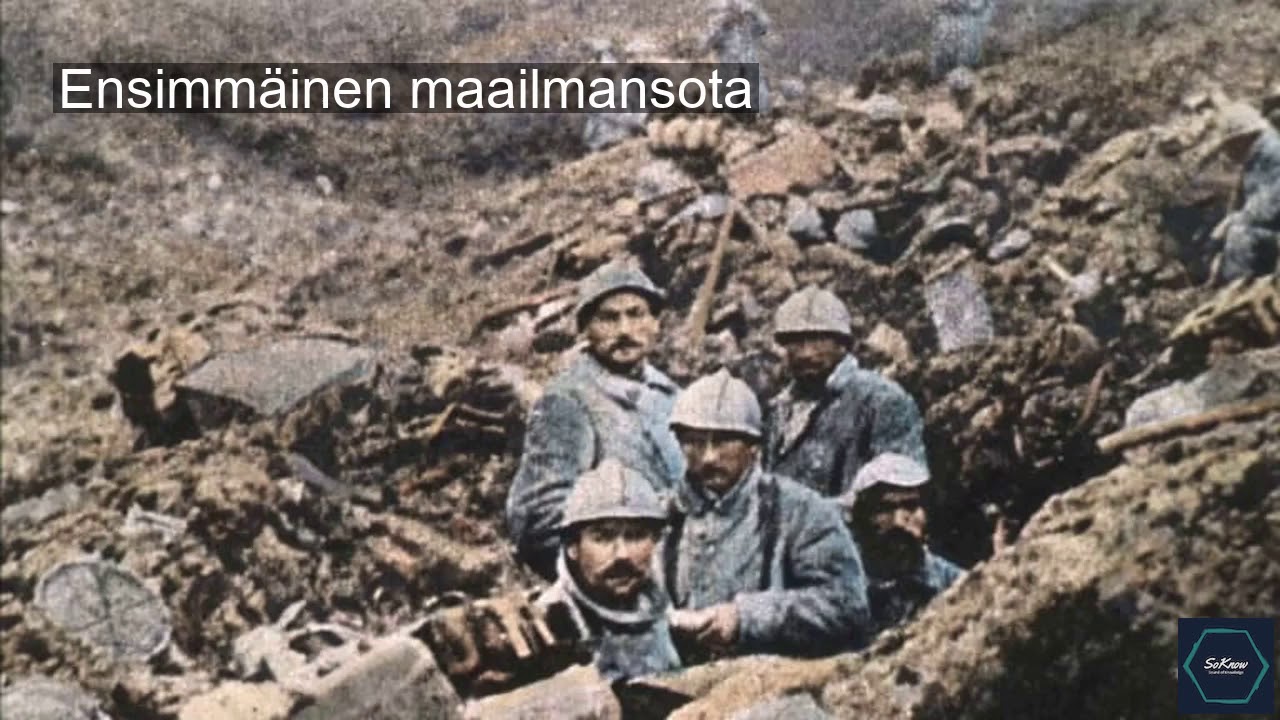 Ensimmäinen maailmansota : Kuka, mitä ja missä? | SoKnow
