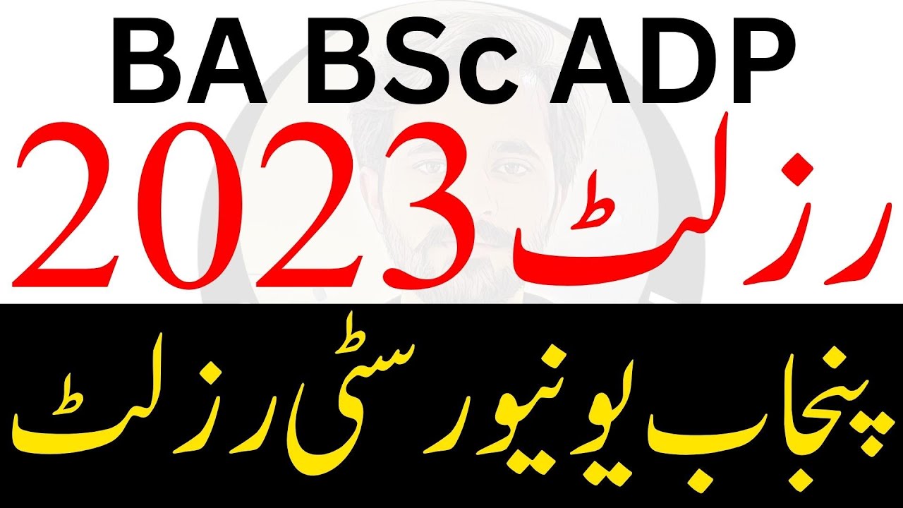 BA BSc Result 2023 || PU ADP Result 2023