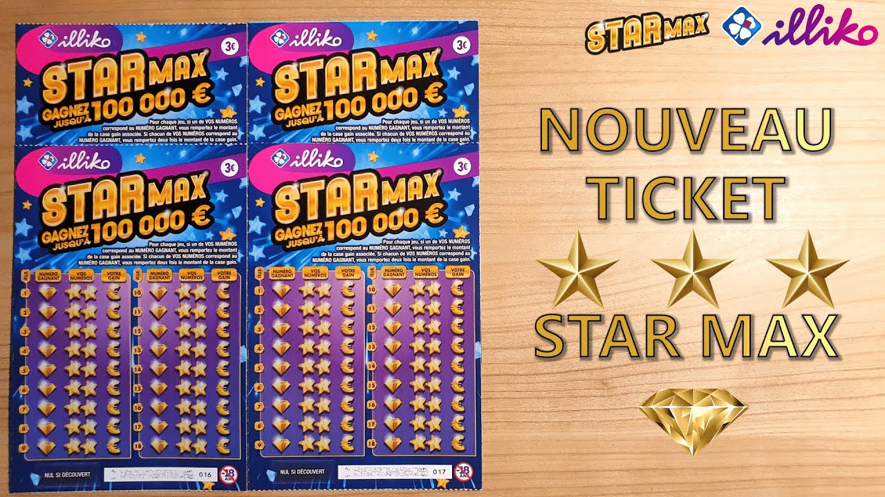 Grattage du ticket 