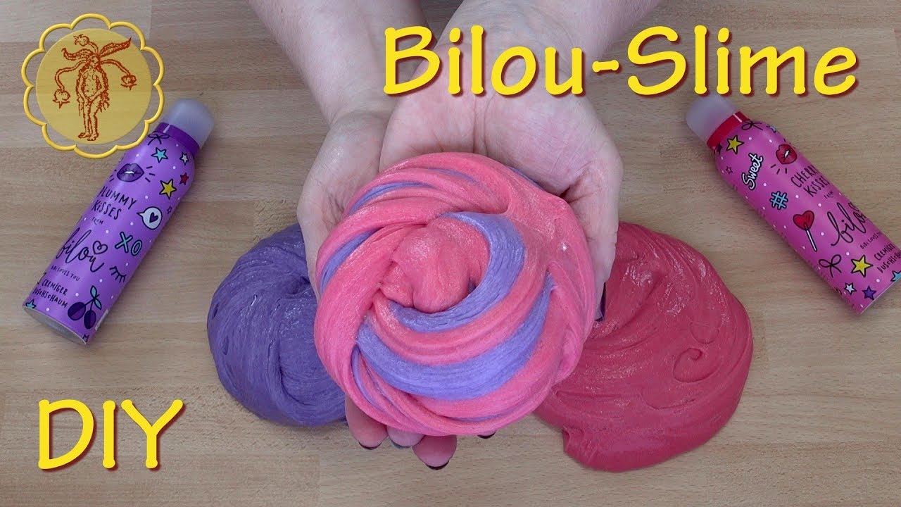 Slime: Bilou-Slime mit 2 Farben und D&uuml;ften