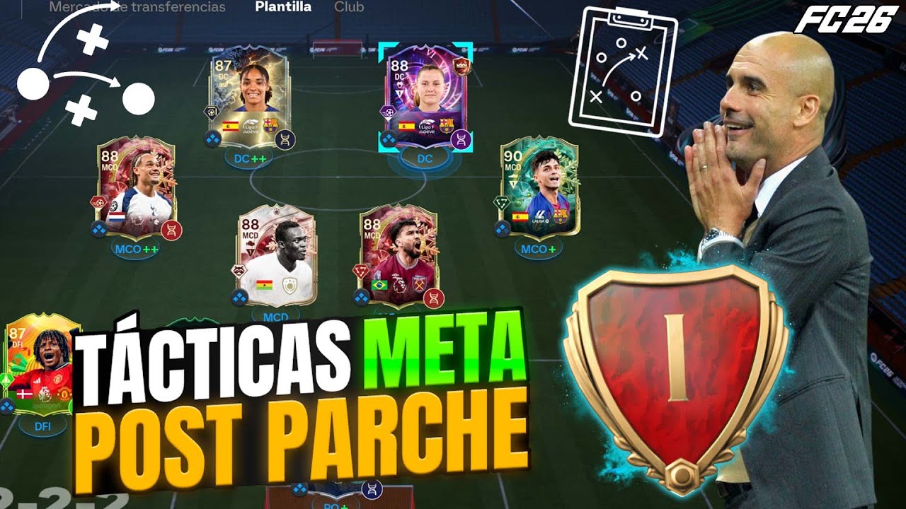 NUEVAS TÁCTICAS ROTAS PARA GANAR MÁS PARTIDOS EN FC 26