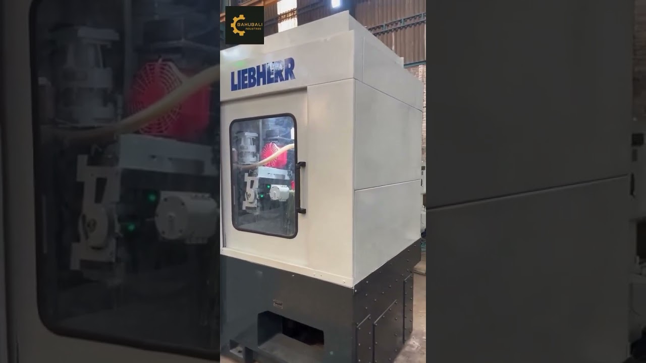 Liebherr LC 153 CNC Gear hobbing machine running video!  For sale! #gearmanufacturer #liebherr