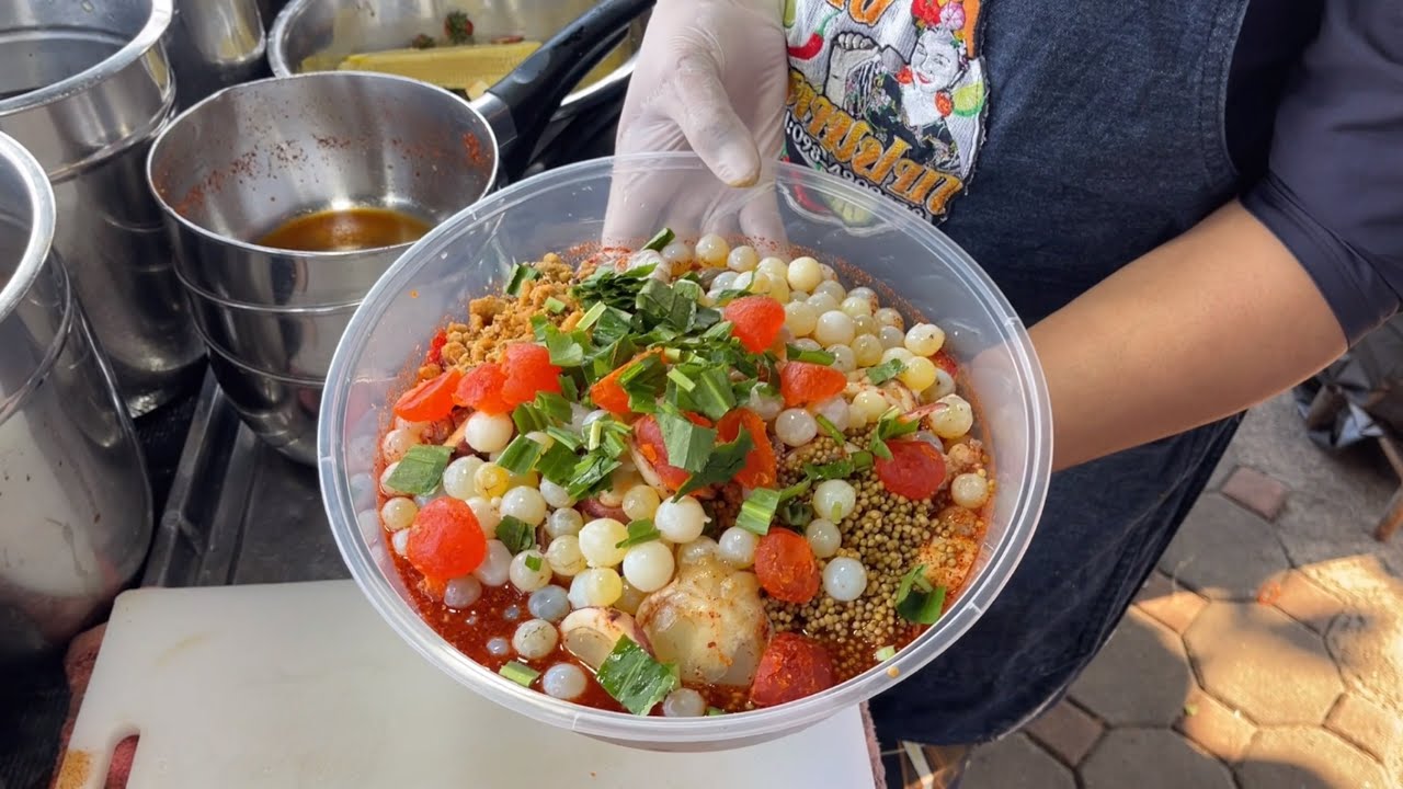💁‍♀️เจ๊หนึ่งแซ่บตามปาก🥗แม่ค้าแทบช็อก ลูกค้าสั่งเมนูนี้!!!