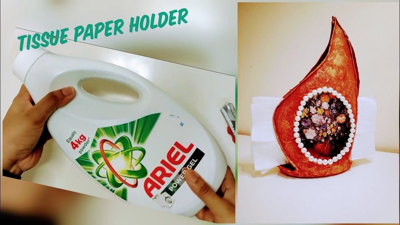 Tissue Paper Holder| Show Piece|Best Out of Waste| Recycle| #showpiece #tissuepaperholder