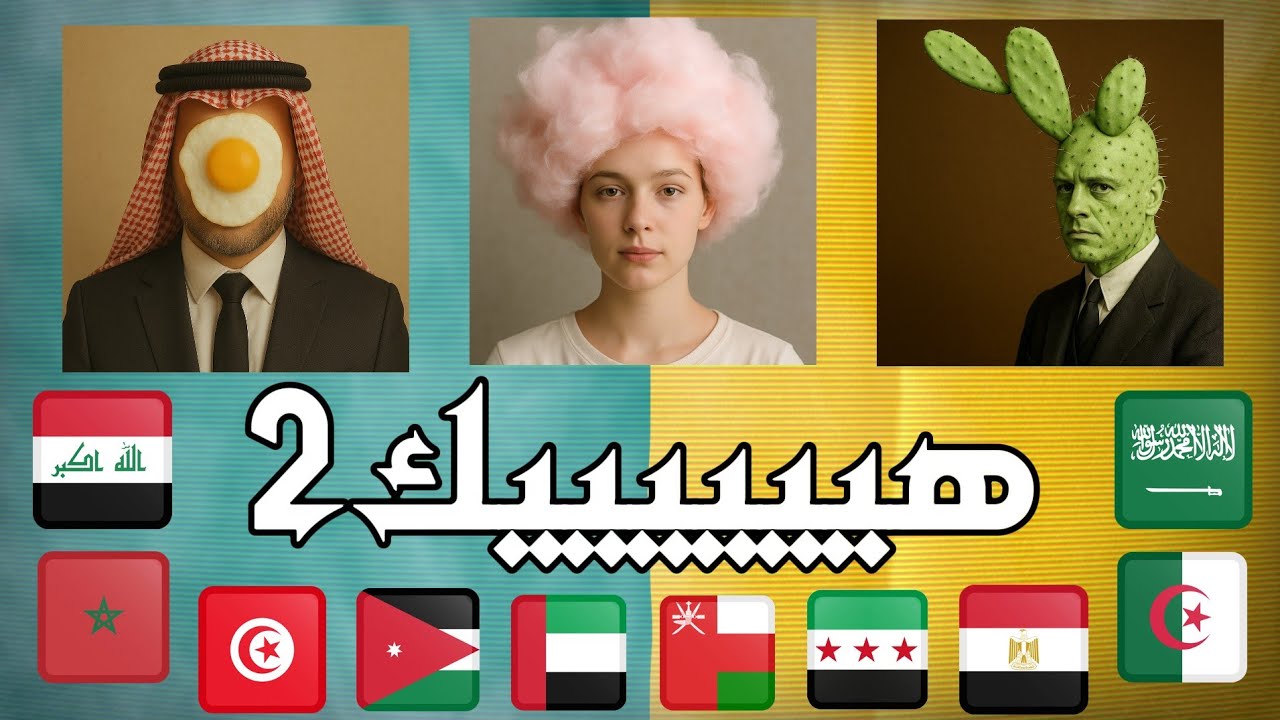 اللهجات العربية يعني هيييك 2 🧠
