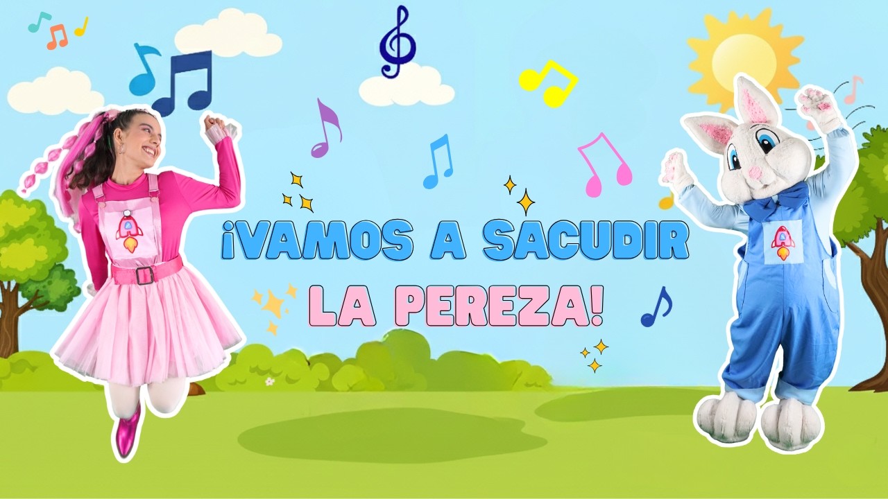 VAMOS A SACUDIR LA PEREZA ⚡️🍎 Alula y Lolo: ¡Descansa, Come y Baila!