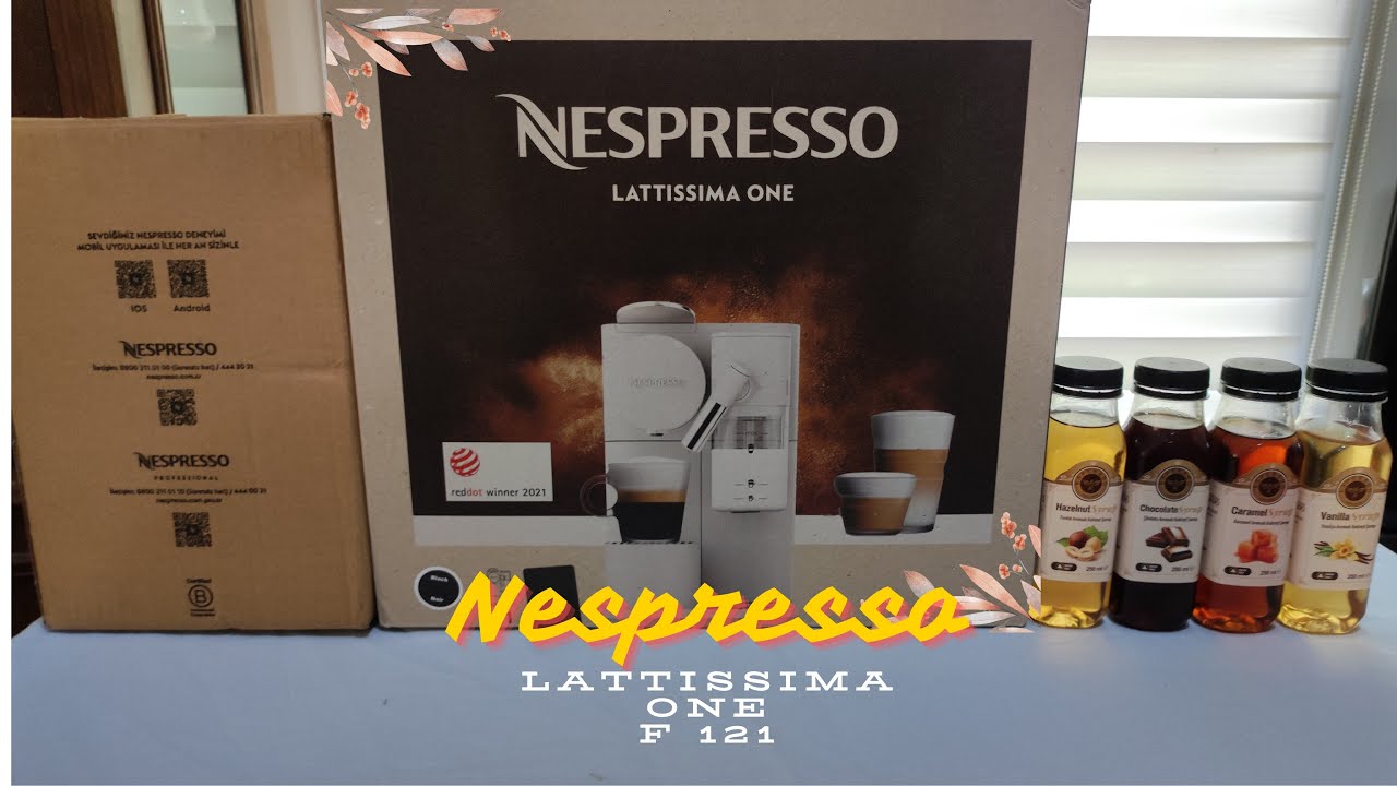 Nespresso F121 Lattissima One Kahve Makinesi ve Soğuk Latte Yapımı