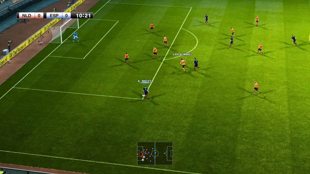 PES 2011 (PC) - Netherlands vs Spain