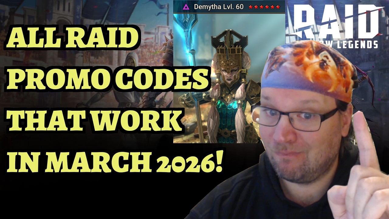 ALL Promo Codes That Work In March 2026! RAID: Shadow Legends