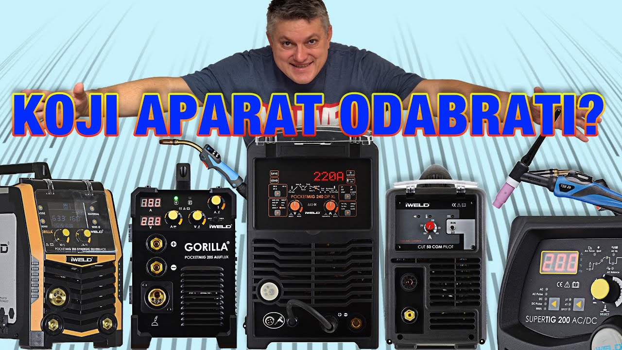 Koji aparat odabrati MIG TIG REL / Cyber Monday