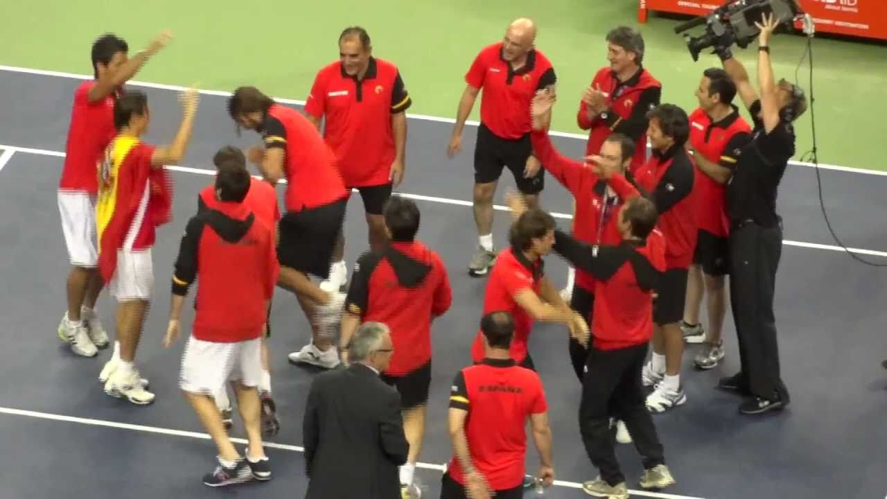 Danza Kuduro - España Tenis Copa Davis 2011 - Baile de Celebración en Austin
