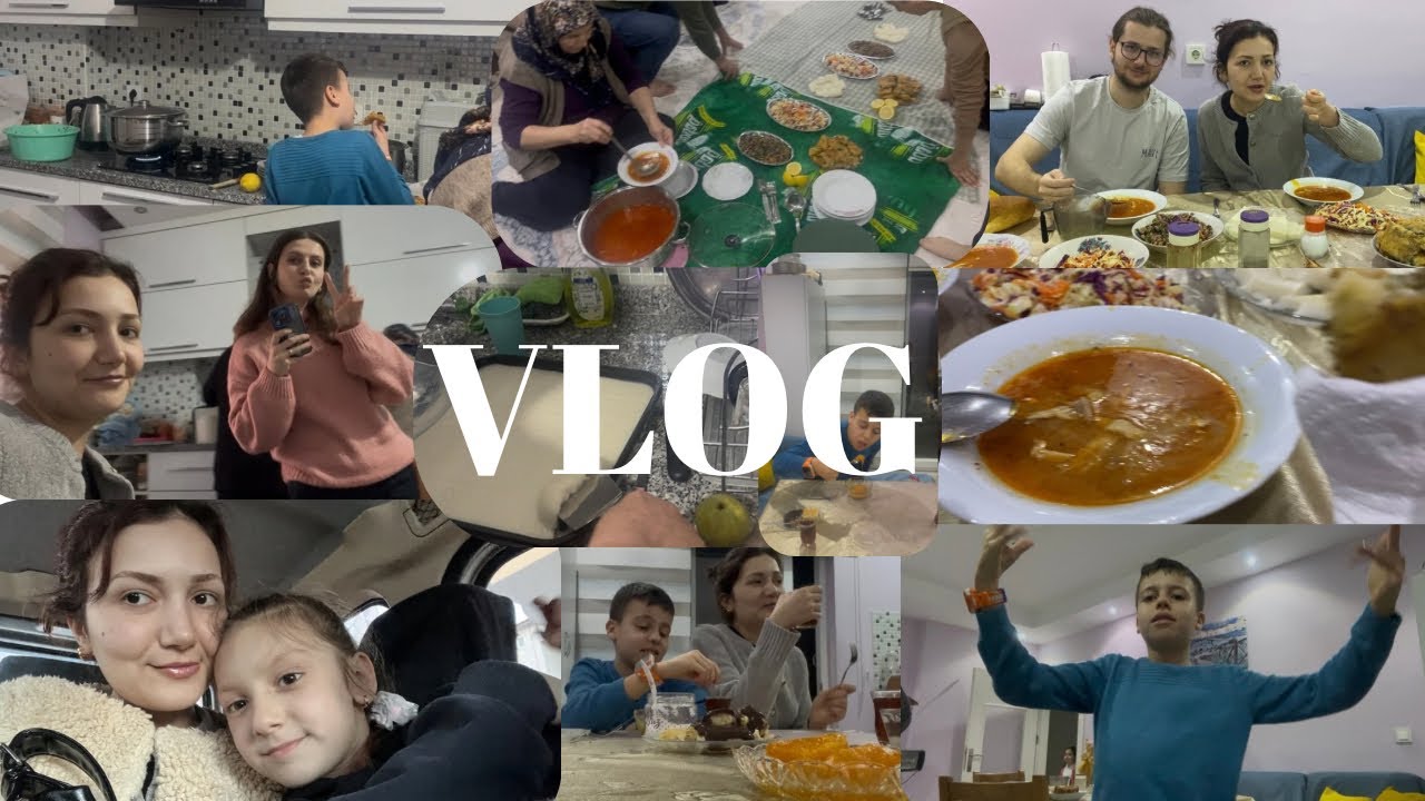 VLOG | Ramazan öncesi aile yemeği arabaşı partisi 