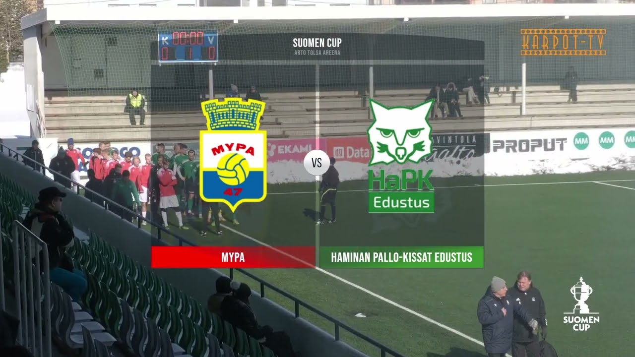 Kooste: 12.3.2023 | MyPa - HaPK | Arto Tolsa Areena | Suomen CUP
