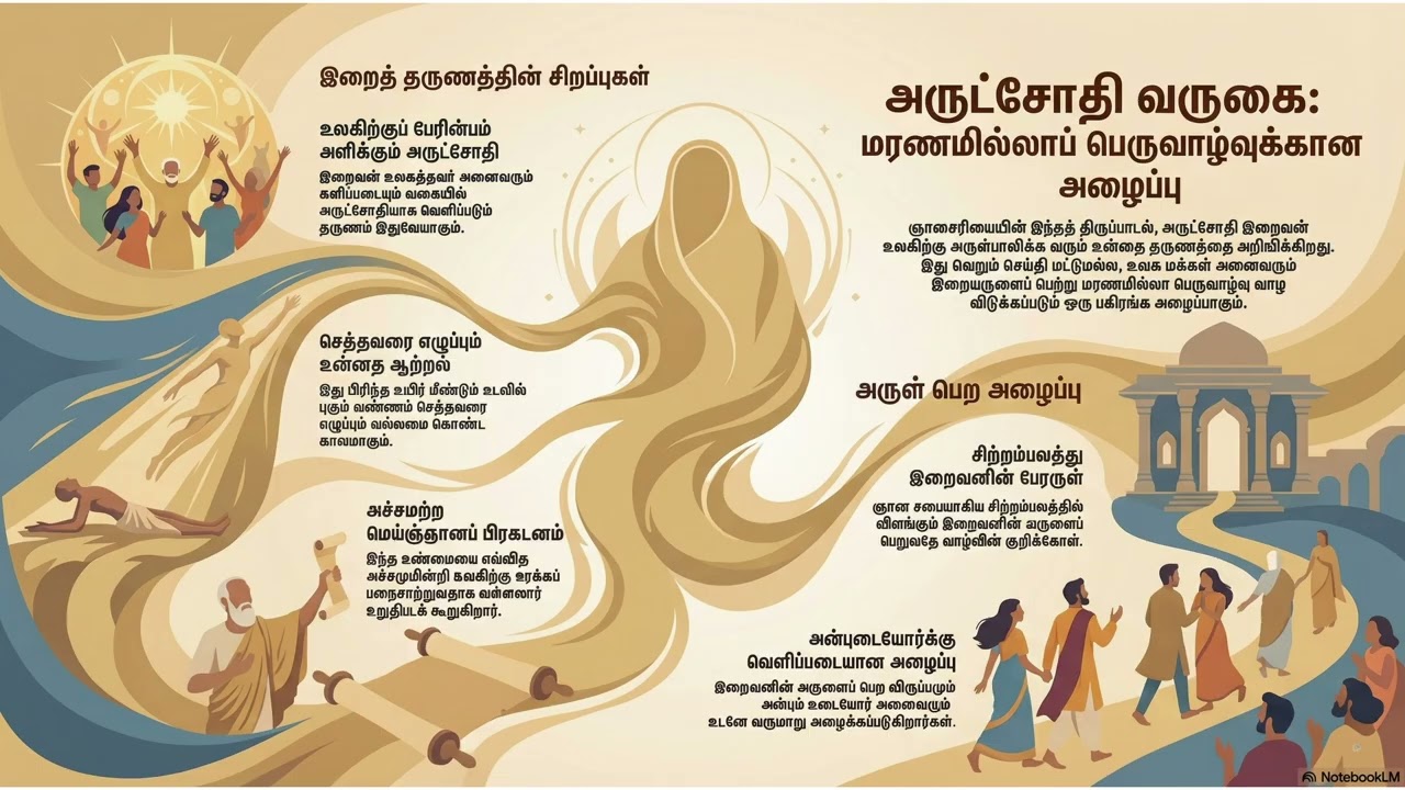 ஞானசரியை: 9  -- அருட்சோதிக் கடவுளின் வருகை